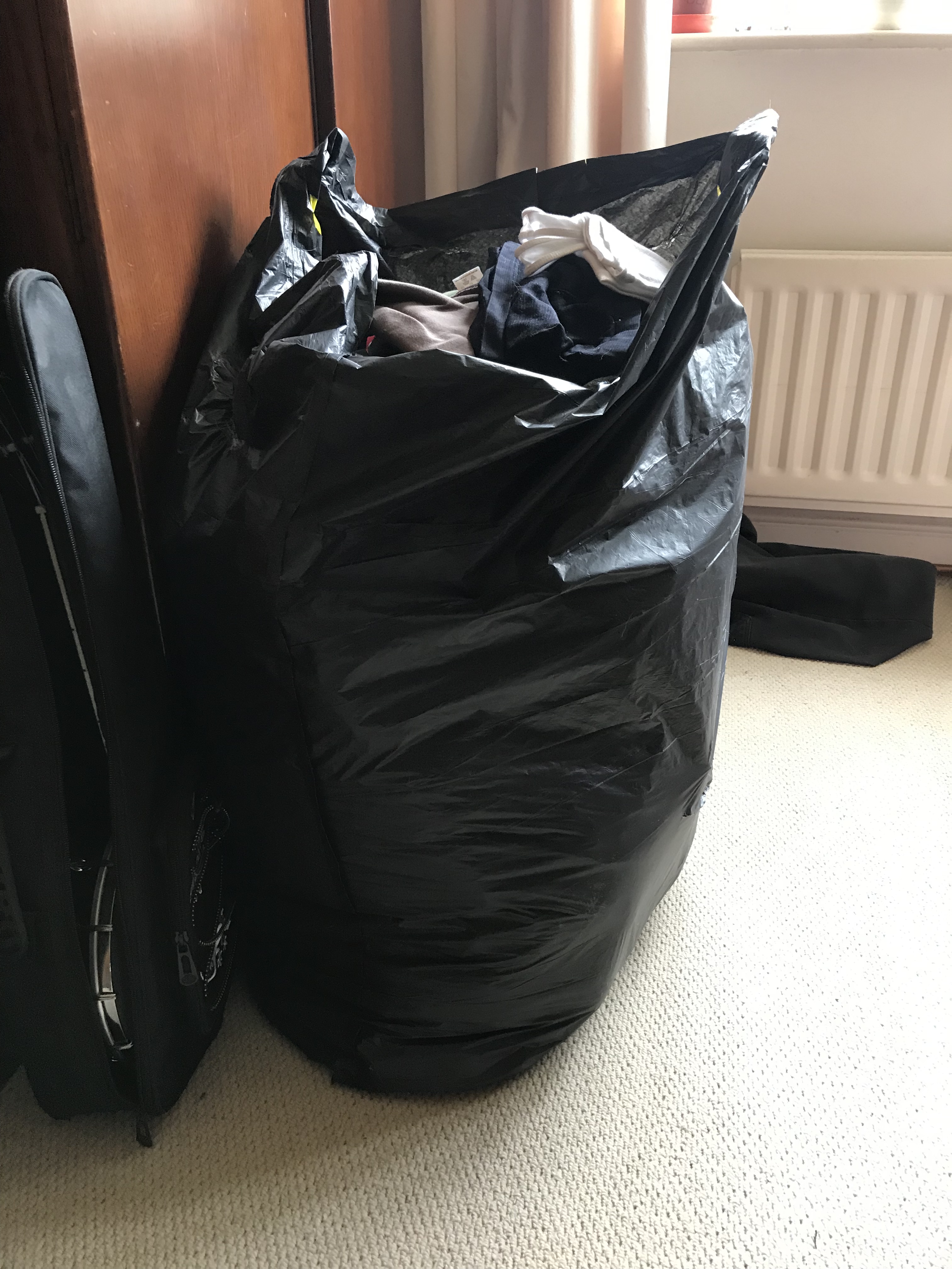 15+kg of clothes ready for the September clothes swap. Handmade Haven